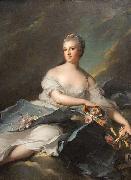Jjean-Marc nattier Portrait of Baronne Rigoley d'Ogny as Aurora, Sweden oil painting artist